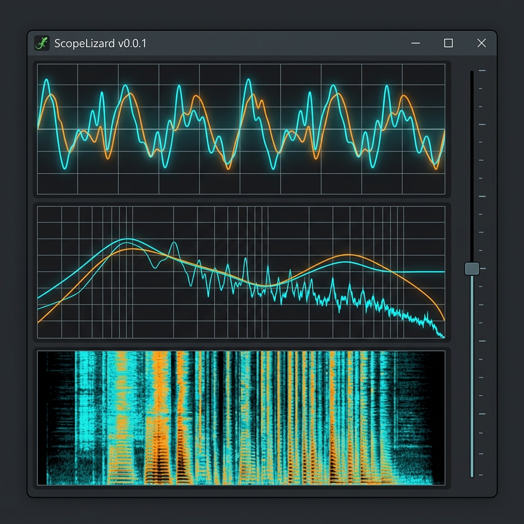 ScopeLizard Analyzer Interface Mockup